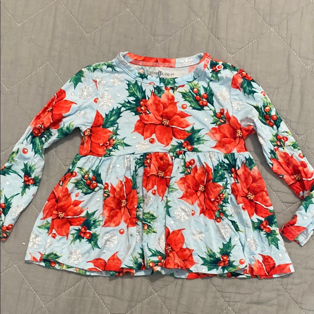 Floral Long Sleeve Kids Top